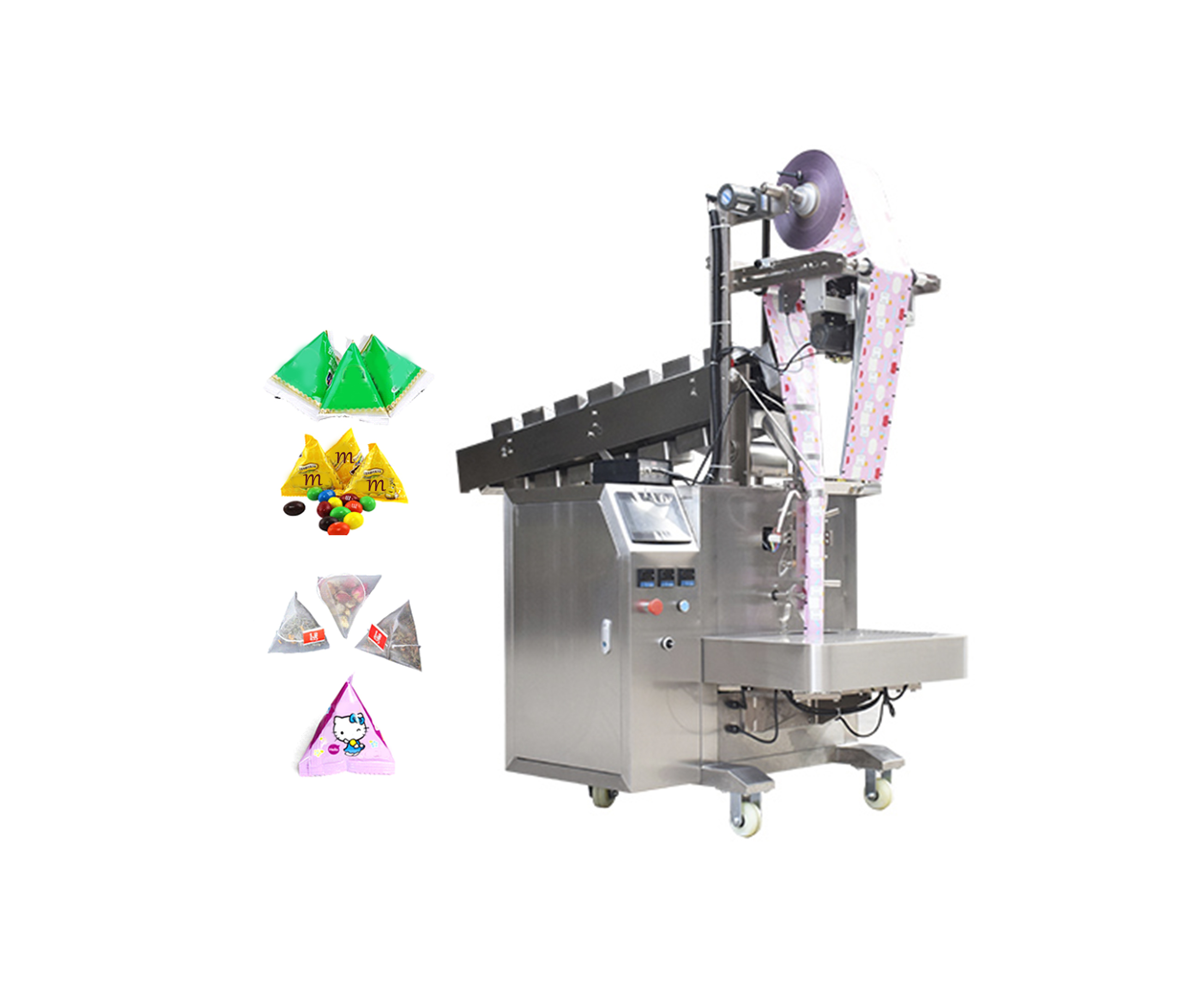 Máquina Empacadora De Sello Horizontal Sello De Triangulo Automático LD-320S