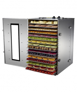 Deshidratadora de frutas y verduras ST-02, 16 bandejas fijas