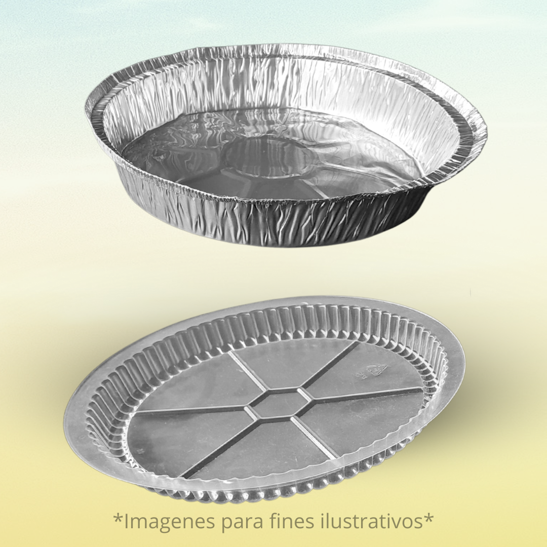 Envases Redondos de Aluminio WB215 – 2.5Lb - Imagen 3
