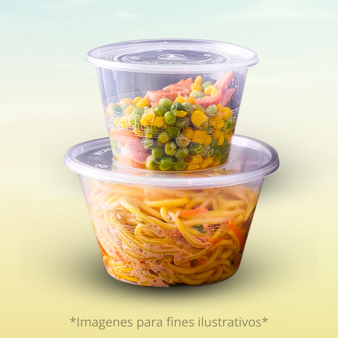 Envases Redondos DC03 PP - 400ml - Imagen 2