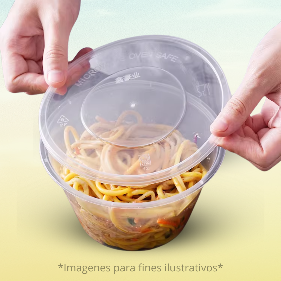 Envases Redondos DC03 PP - 400ml - Imagen 3